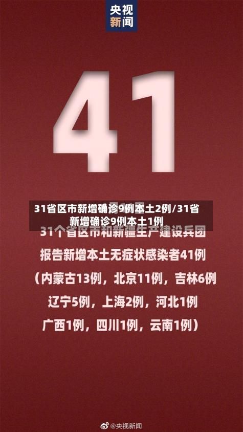 今日疫情31省新增情况(今日疫情通报31省)