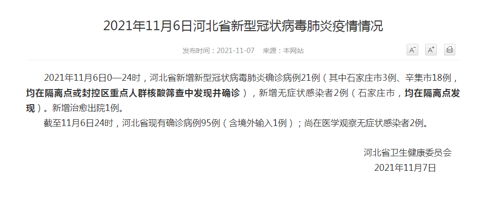 31省市新增死亡病例21例河北省保定市满城区4例:保定满城确诊病例