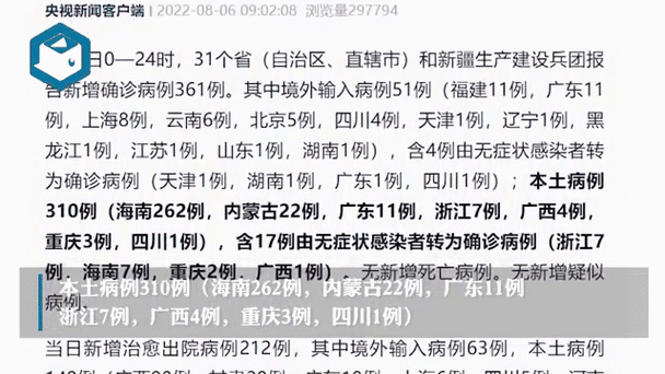 5地新增10例均为境外输入/31省区市新增确诊5例均为境外输入