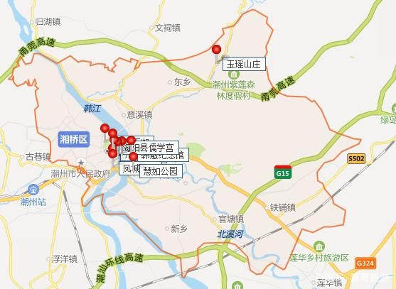 湘桥区最新疫情情况通报(湘桥区地图全图)