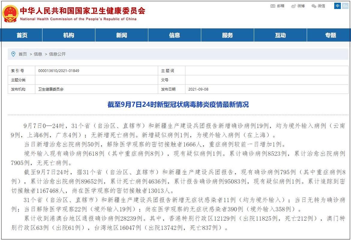 31省区市新增12例均为境外输入:31省份新增境外输入确诊病例