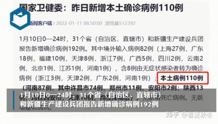  31个省份新增核酸阳性7例:31省份新增本土确诊110例 河南87例